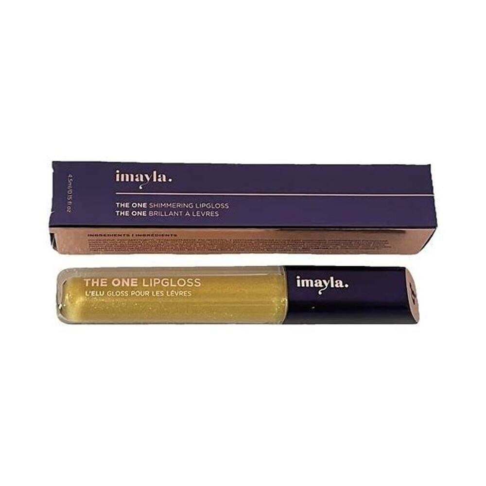 imayla The One Shimmering Lip Gloss – 24K Kiss | High-Shine Gold Gloss